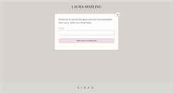Desktop Screenshot of lauramarling.com